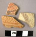 3 Halaf ware sherds