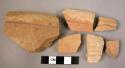 12 red ware sherds - unidentified