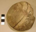 Sherd of seed bowl