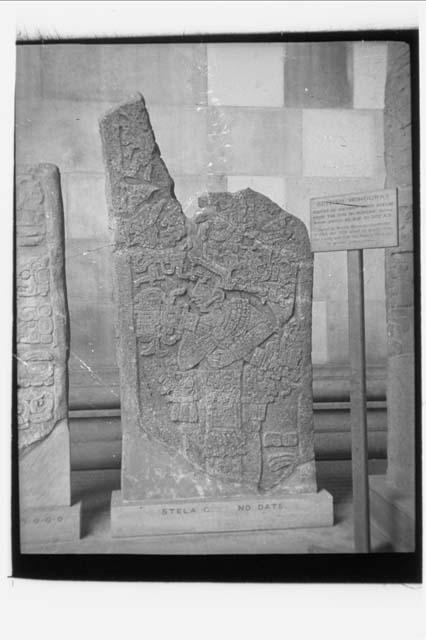 Stela "C", Pusillia, British Honduras