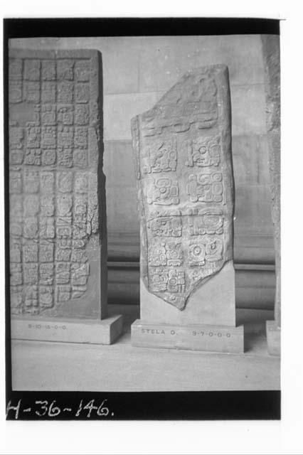 Stela "O", Pusillia, British Honduras