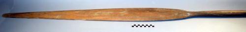 Wooden paddle