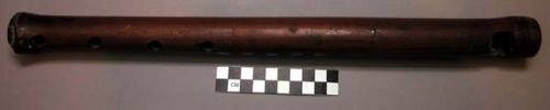 Cane flute originally sacred to the big devil, belonged to Tongo