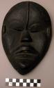 Wooden face mask. - made for collector