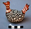 Pottery. Bird motif.