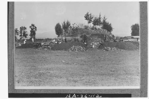 General view of excavation, Mound I - Str. 7