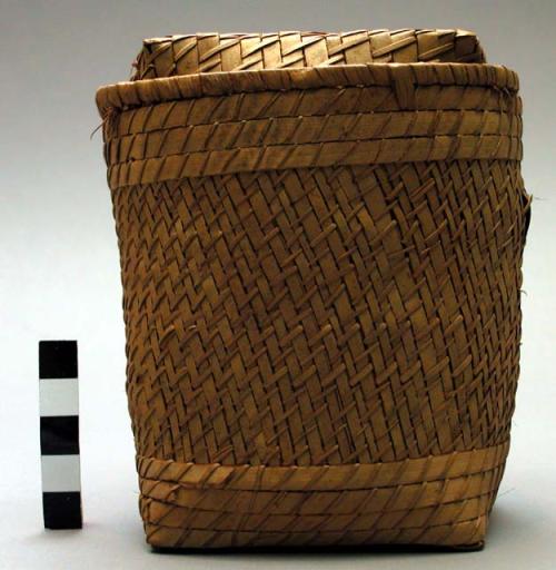 Basket with cover