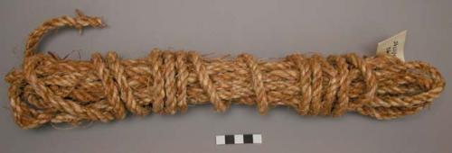 "Gagaro": a kind of rope made from bark fibers of a low tree abundant  on hills