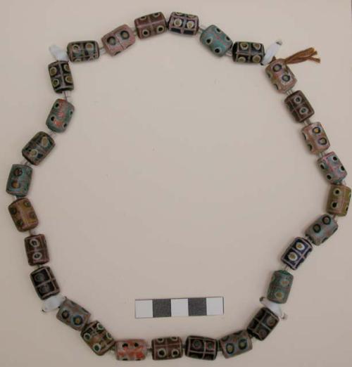 Old glass trade beads