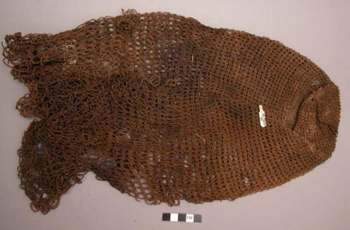 Fish net, partly decayed