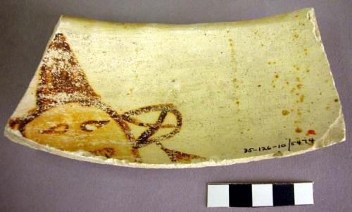 Anthropomorphic sherds. sikyatki polychrome