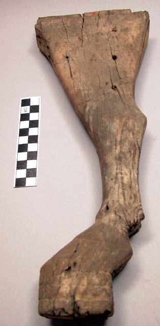 Wood bulls leg - from Angareb