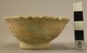 Small glazed clay bowl