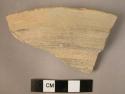 Rim sherd, plain greyish ware, bowl