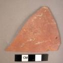 3 red slipped fine buff ware sherds