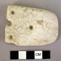 Fragment of decorated stone axe