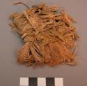 Fragments of yucca sandal