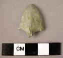 Arrow head, of flint