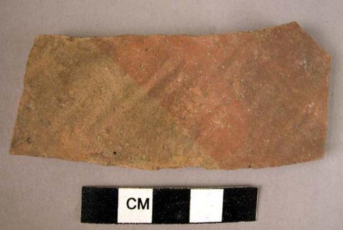 Potsherd - red painted ware (A6) Type Series