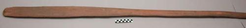 Paddle belonging to dugout canoe 21-11-10/87652