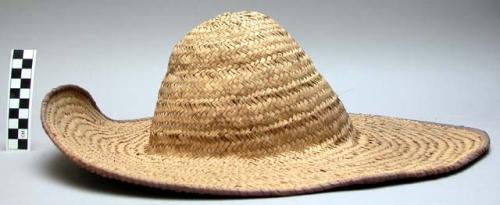 Hat worn by men in summer