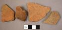 Extra sherds belonging to vessels 34-25-40/9259-9261, unsorted