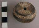 Clay spindle whorl