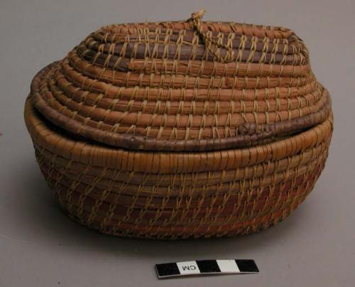 Basket with cover