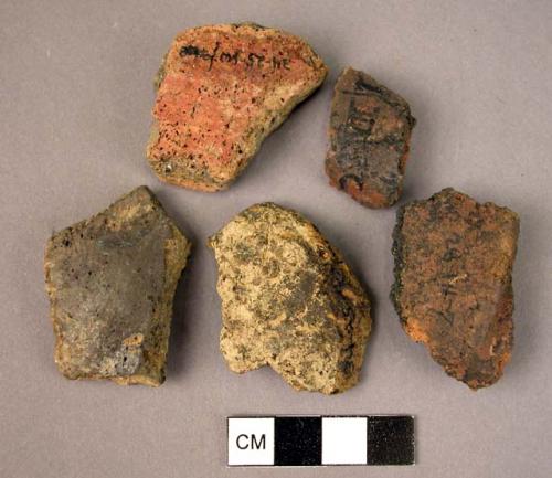 Ceramic sherds, miscellaneous, coarse ware