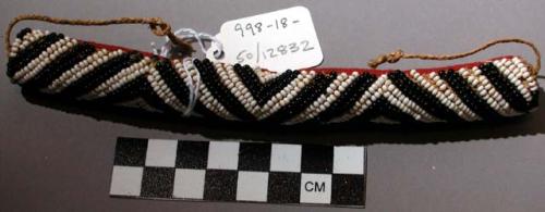 Armband with beadwork