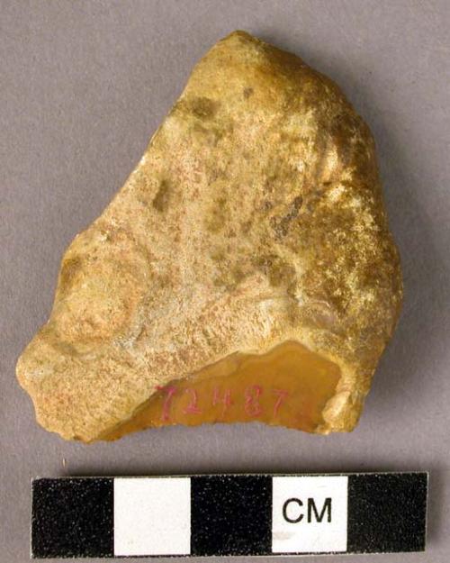 Knife ? fragment. Eolithic