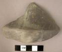 3 potsherds - gray ware