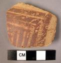 Plain painted ware body sherd, bowl painted on outside