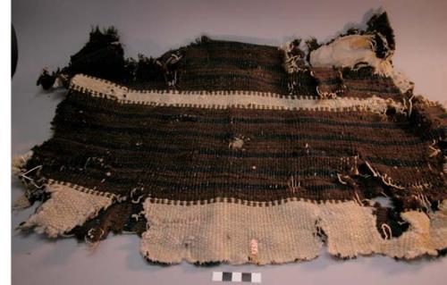 Fragments of Navaho blanket