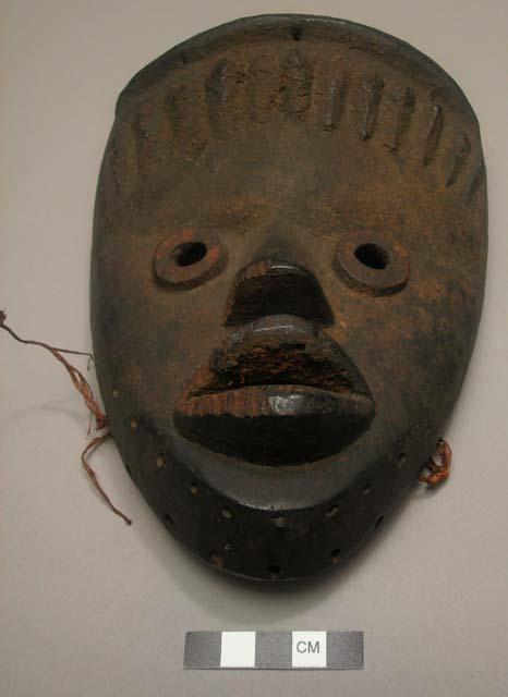 Wooden face mask