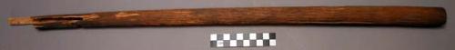 Wooden flute - 2.5' long ("umirengi")