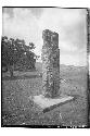 Stela #3, after reparation, Northeast view