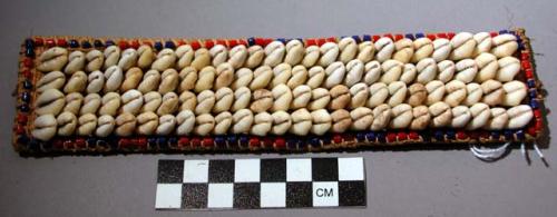 Armband with cowrie shells