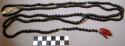 Necklace of seed beads and trade beads