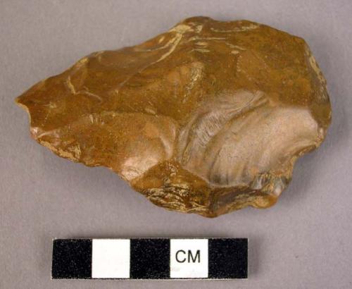 Almond-shaped flint