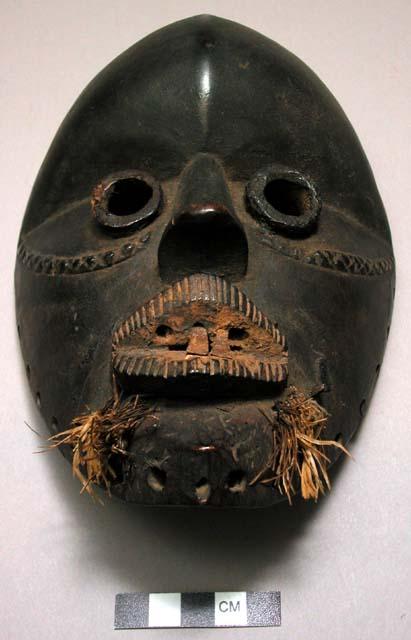 Black wooden mask - messenger for Lola GIu