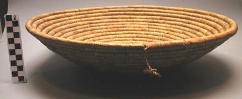 Coiled fibre food dish - diameter 16" ("ntemere")