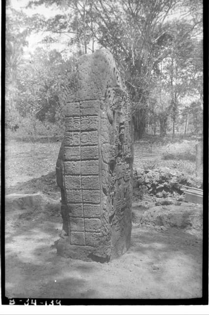 Stela I, finished, South side