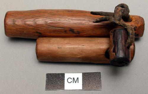 Whistles (wooden) for protection against "evil eye"