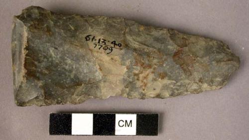 Pointed flint axe