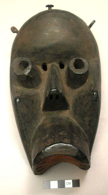 Wooden mask.