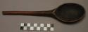 Wooden spoon for butter - handle 6.5" ("mtosu")