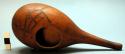 Gourd used for dipping water, incised decoration, kibale
