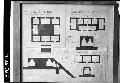 Maler drawing, plans and sections, Chacbolas, Tsits, Chunchiman