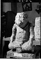 Uxmal sculpture, Buddha figure, Merida Museum #22